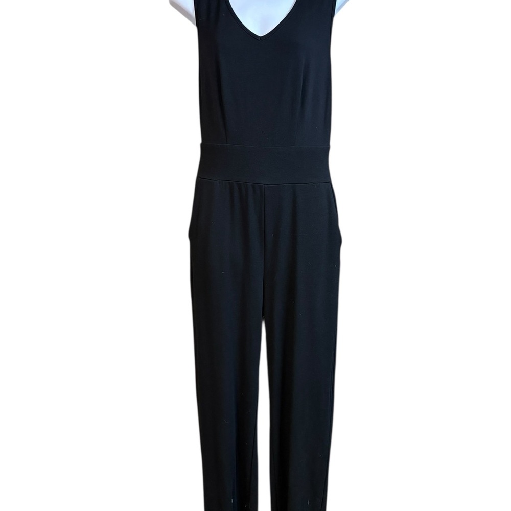 Black Sleeveless Jumpsuit Bar III Women’s Size M